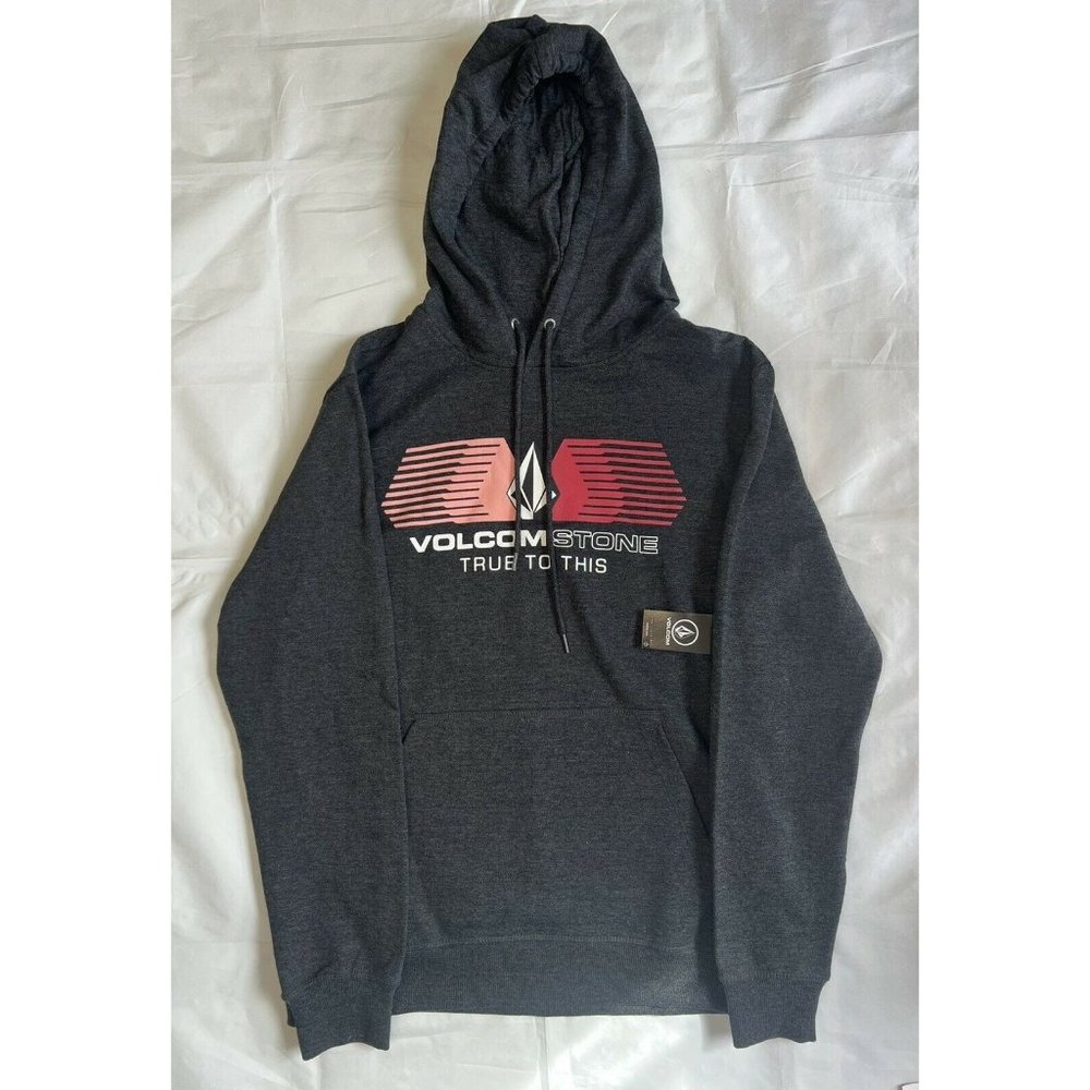 Volcom Logo Roundabout Men's Pullover Fleece Hoodie BNWT A4102101
